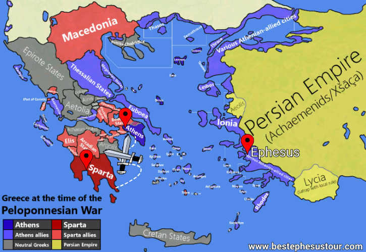 Peloponnesian War and Ephesus