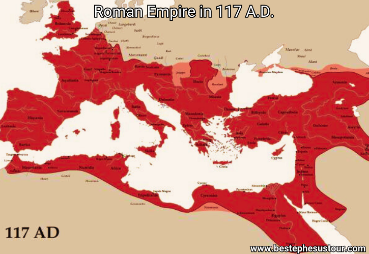 Roman Map during Trajan's Reign