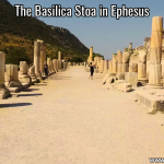 The Basilica Stoa in Ephesus