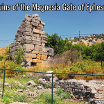 ruins of the magnesia gate of ephesus