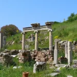 temple of dea roma julius ceaser ephesus