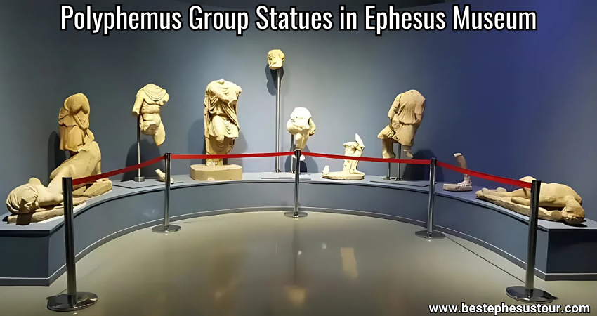 Polyphemus Group Statues in Ephesus Museum